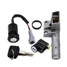 Interruptor de Ignição Elétrico para Motocicleta Off-Road, Trava da Caixa de Bateria com Chave para Lightbee Light Bee X S