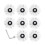 (Colorful, Diameter 58mm) Luminous Roller Skate Wheels Light Up Bright Colors Smooth Rolling 2