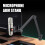 Microfoonstandaardarmhouder, Microfoonhouder met Microfoonclip, Geschikt voor Microfoons Onder 1,5 Kg 8