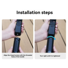 LKTOP for OSMO 360 Pocket 3 Handheld Gimbal Camera Stand with Standard 1/4 Screw Hole Mount Tripod