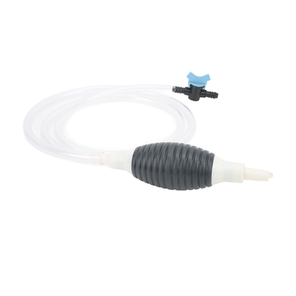 Liquid Fuel Transfer Siphon Pump With 2M Hose - Universal Gasoline & Diesel Transfer 4681384143017