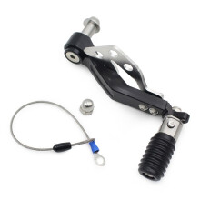 Motorcycle Gear Shifter Pedal Lever Adjustable Folding Pedal Lever for R1200 R1250 GS1250 2013-2023 Black