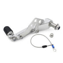 Motorcycle Gear Shifter Pedal Lever Adjustable Folding Pedal Lever for R1200 R1250 GS1250 2013-2023 Silver