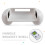 Portable for Retroid Pocket Classic Game Console Grip Case Confortable for RPC Game Control Handle Grip Holder Shell A 5