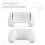 Portable for Retroid Pocket Classic Game Console Grip Case Confortable for RPC Game Control Handle Grip Holder Shell A 7