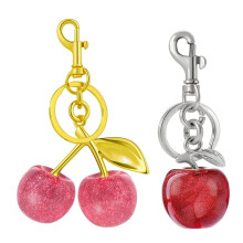 Bag Charm Cute Keychain Red Handbags Purse Key Chain Accessories Birthday Christmas Gifts