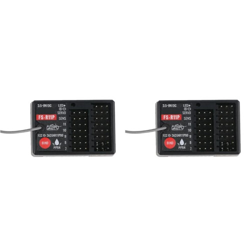 2X FS-R11P Receiver for FLYSKY G11P Remote Controller 1