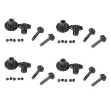 16X Steel Front & Rear Axle Gear Drive Shaft Gears Upgrade Accessories for WPL B24 B36 C14 C24 MN D90 D99 MN99S Parts