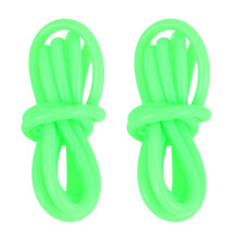 2pcs 100CM RC Car Fuel Gasoline Hose Silicone Hose for 1/10 1/18 Truck Track Accessories Green