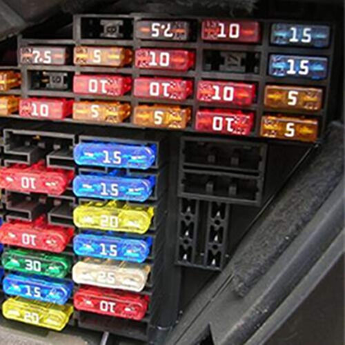 240 Stuks Auto  Zekering Plug Zekering Splitter Zekering Kit (2A/3A/5A/7.5A/10A/15A/20A/25A/30A/35A/40A) met Zekering Puller 2