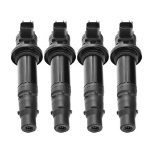 Set of 4 Ignition Coil Fit for YZF R1 2002-2006 FZ8 2010-2015 14 Replace F6T568 F6T558