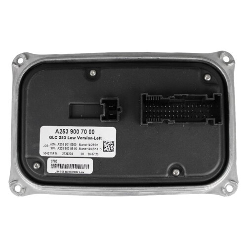 A2539007000 Left Side LED Headlight Module for   GLC X253 W253 2015-2019 Programmable Control Unit Ballast