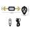 Bicycle Helmet Light Taillight Rechargeable Turn Signals Light Wireless Remote Mountain Road Bikes Scooter Part Red 9
