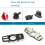 Car Headlight  Cover Headlight Adjustment Panel for  5 Series 7 Series 61319192744 Interior Modification, D 8