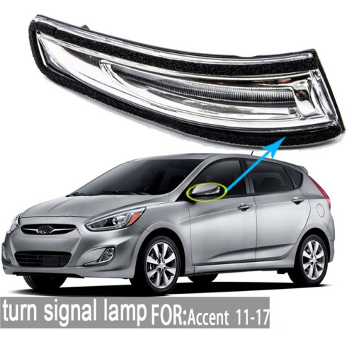 Für  Accent I30 2011-2017 Rechtes Dynamisches LED-Blinkerlicht Sequentielles RüCkspiegellicht 2