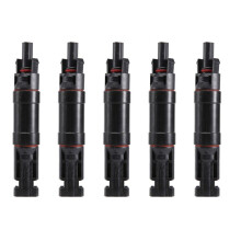 Uds Conector Solar con Diodo Conector PV Impermeable DC1000V 20A IP67 PPO Macho Conector Hembra