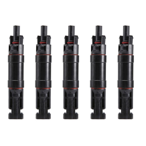 Uds Conector Solar con Diodo Conector PV Impermeable DC1000V 20A IP67 PPO Macho Conector Hembra