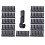 100Pcs Helmet Clips for  Light Lamp,Hard Hat Accessories, Light Hook, Hard Hat Light Clips, Light Lamp Clips 1