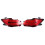 Tail Light Assembly 3 Functions Braking Light+DRL Driving Light for  Vios 2016-2019 3