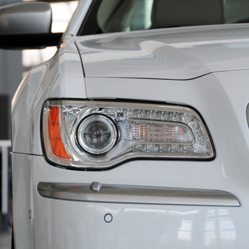 Right Front Headlight Shell Lamp Shade Headlight Lens Transparent HeadLight Cover for  300C 2011-2021 2