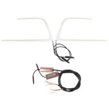 Double Couleur Blanc/Ambre LED C-Ring Circuit Imprimé Phares/Clignotants pour WRX & STI 2015-2018