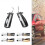 Car LED Dynamic Side Mirror Indicatore di Direzione per  3 BL 2008-2014 per  6 GH 2007-2015 Trasparente 8