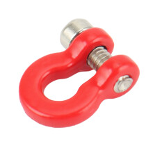 8Pcs Metal Bumper Trailer Hook Tow Shackle Rescue Hook for 1/24 RC Crawler Car Axial SCX24 Upgrade Parts Accessories