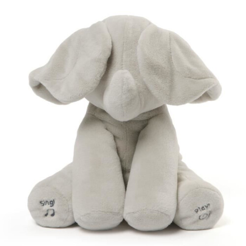 GUND GUND Cache-cache Flappy der Elefant - Interaktive Plüschfigur - SPIN MASTER - Plüsch 30 cm - 2 Spielmodi - Ab 12 Monaten 1