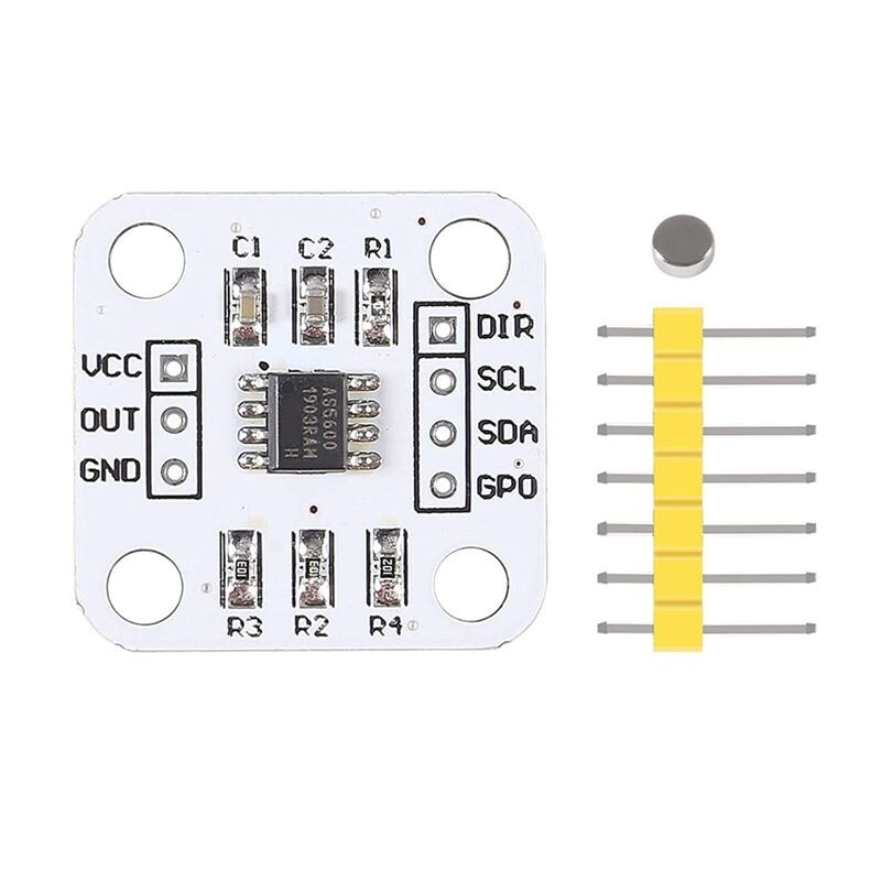 AS5600 Magnetic Encoder Magnetic Induction Angle Measurement Sensor ...