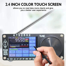 Ats25X2 Full-Band Radio Wifi Functie 2.4inch Touchscreen DSP Ontvanger FM/LW/MW/SSB Kortegolf Frequentie Radio Ontvanger
