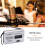 Digital Short/Long Wave Radio Devices Portable Handheld Full-Range Receiver Radio Memory Function Battery Powered 4