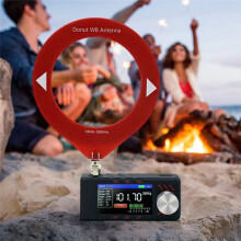 SI4732 Full Band DSP Radio ATS PRO 0.5-108mhz LSB USB AM FM ESP-32-S3 Radio SW MW VHF Radio with Antenna