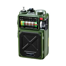 Hand-Operated Emergency Solar Outdoor Camping Alarm Radio Multi-Band Earthquake Prevention Solar Radio