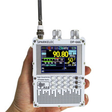 2.8In IPS Touch Screen DP-666 High Sensitivity Radio TEF6686 Full Band FM AM FM Short Wave Radio Broadcasting Station,A