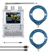 TEF6686 Radio DP-666 Full Band FM/LW/MW/SW Shortwave High Sensitivity Radio ESP32 RDS 2.8 Inch IPS Touch Screen