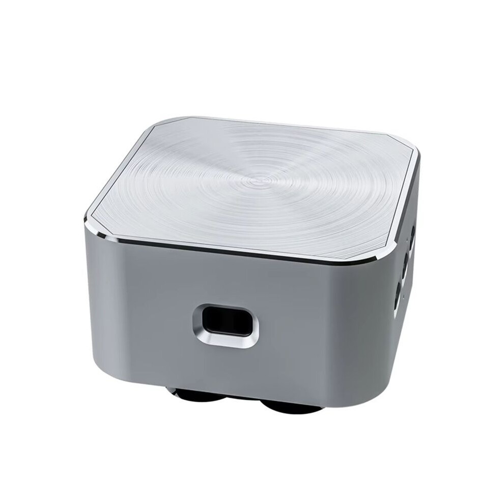 Bone Conduction Speaker With Fm Radio Resonant Audio Speakers Wireless Stereo Sound Speaker Silver 4712419371560
