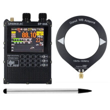 Receptor de Radio de Banda Completa TEF6686 de Alta Sensibilidad con Pantalla Táctil IPS de 2,8 Pulgadas y Banda Completa FM LW MW SW.