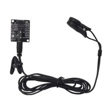 Kit de Développement de Pince Auriculaire pour Fréquence Cardiaque, Module de Mesure de Capteur ECG, Prise en Charge D'une Seule Puce DIY