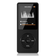 Lecteur MP3 1,8 Pouces, Portable, E-Book, MP4, Radio FM, 8 Go, Enregistreur MP3 Ultra-Fin pour Étudiants