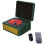 Bärbar Trådlös -Högtalare, Multi-Functional Reprodutor CD Retro, Record Audio Player Mörkgrön 1