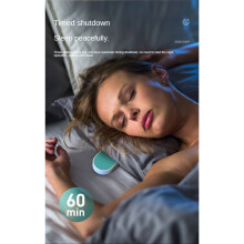 Kissen--Lautsprecher mit Weißem Rauschen für Besseren Schlaf, Stereo-Schlafhilfe-Lautsprecher mit Knochenleitung B