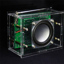 FM Radio Electronic Kit Production Welding RDA5807 Adjustable Frequency 87-108MHZ with LCD Display LED Light for DIY