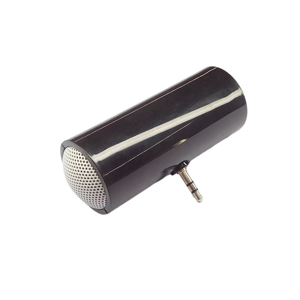Speaker 3.5Mm Portable Speaker Amplified Speaker Plug And For Mobile Phones And Tablets Black 6033075638162