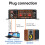 BT-188 Digital  Amplifier  2-Channel Output Home Computer Audio Amplifier 12V Car 3