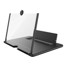 14 Inch 3D-Schermversterker Mobiel Display Vergroot Vergrootglas voor op Reis Zwart