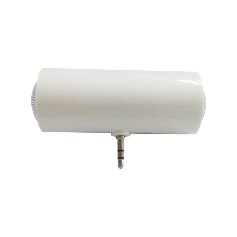 Speaker 3.5Mm Portable Speaker Amplified Speaker Plug And For Mobile Phones And Tablets White 4712088580294