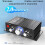 BT-188 Digital  Amplifier  2-Channel Output Home Computer Audio Amplifier 12V Car 8