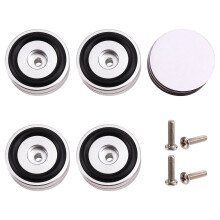 4 Piezas HiFi Tocadiscos Aislamiento Pies Soporte Altavoces Spikes Almohadillas de Audio, para Amplificador/Altavoz/Tocadiscos 40X15mm Plata