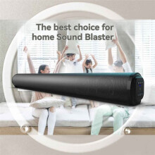 Draadloze Soundbar, Krachtige Stereo Surround Sound, Subwoofer, FM Radio, Home Theater Systeem voor TV