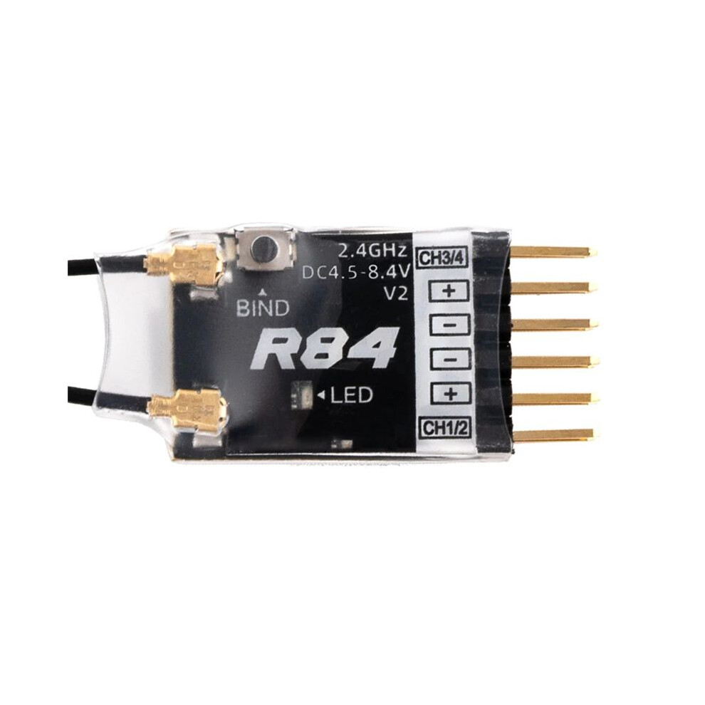 For Radiomaster R84 V2 4Ch Compatible Pwm Rc Receiver For Frsky D8 D16 Sfhss Radiomaster Tx12 T16s Transmitter 6032603712510